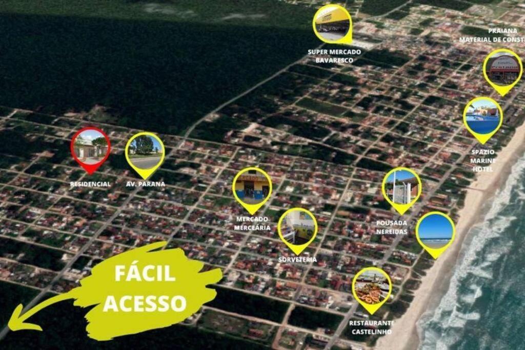 Villa Casa Boa E Barata Em Guaratuba Esterno foto